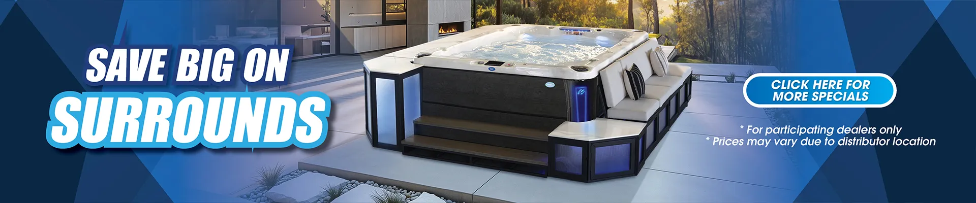Calspas hot tub being used in a family setting - North Platte